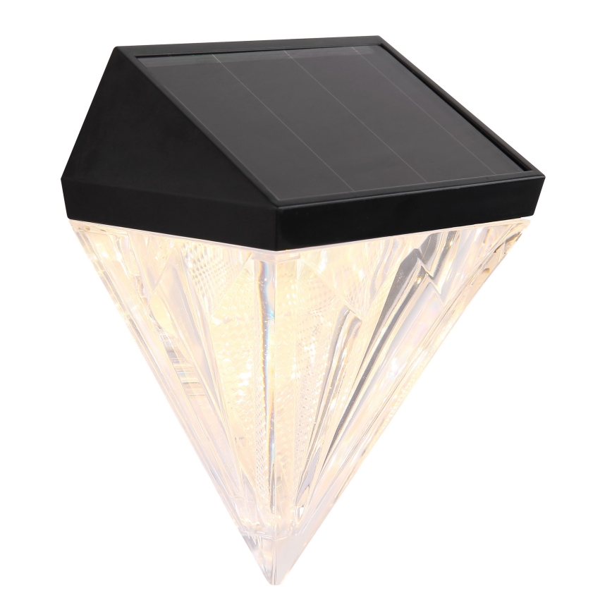Globo - SET 2x LED Solarna zidna svjetiljka LED/0,5W/3V IP44 600 mAh