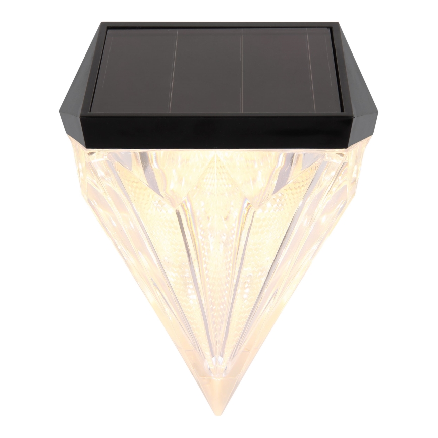 Globo - SET 2x LED Solarna zidna svjetiljka LED/0,5W/3V IP44 600 mAh