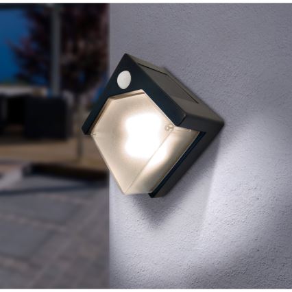 Globo - LED Solarna svjetiljka sa senzorom LED/0,48W/3V IP44 600 mAh