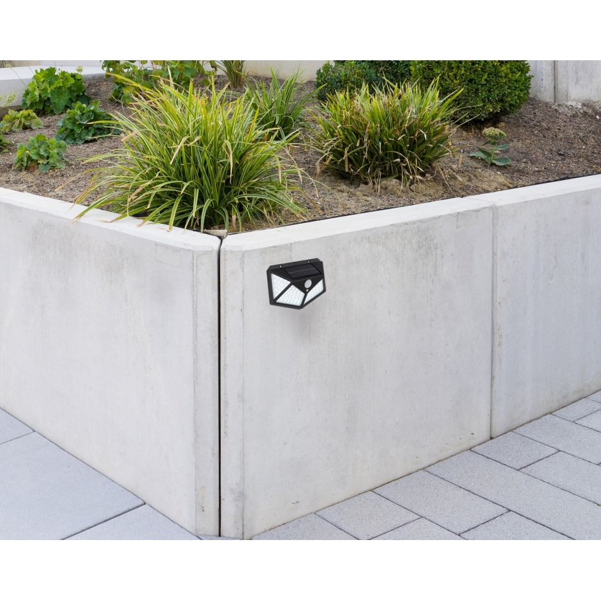 Globo - LED Solarna svjetiljka sa senzorom LED/10W/3V 6000K IP44