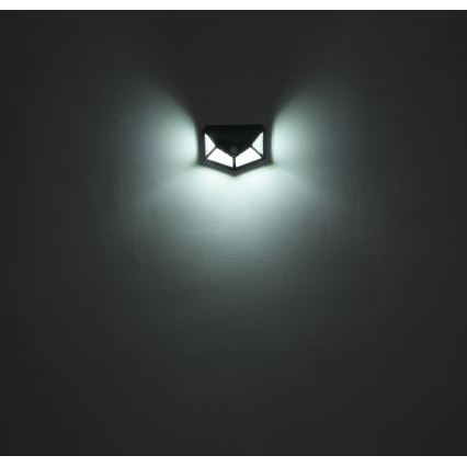 Globo - LED Solarna svjetiljka sa senzorom LED/10W/3V 6000K IP44