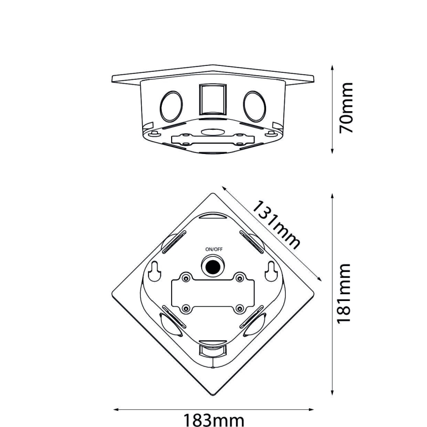 Globo - LED Solarna svjetiljka LED/0,5W/3,2V IP54