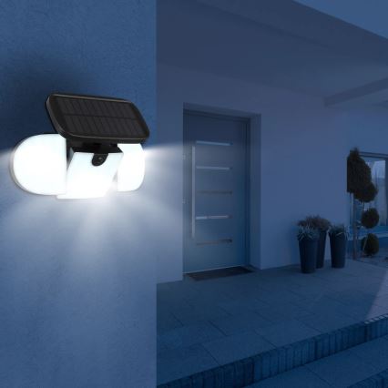 Globo - LED solarna svjetiljka s senzorom LED/3,7V IP44 2000 mAh