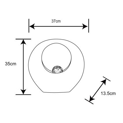 Globo - LED Solarna svjetiljka LED/0,06W/1,2V IP44