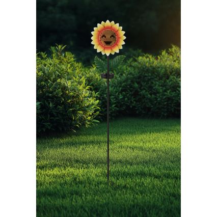 Globo - LED solarna svjetiljka 200xLED/3V IP44 600 mAh cvijet