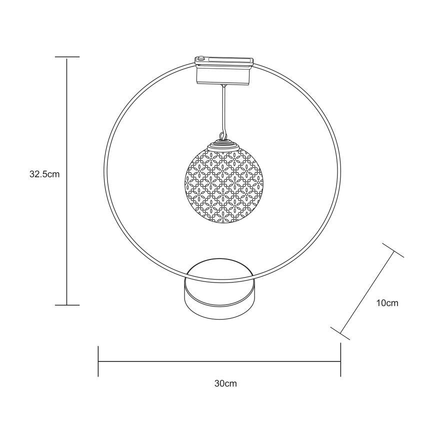 Globo - LED Solarna svjetiljka LED/0,06W/1,2V srebrna IP44