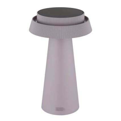 Globo - LED Prigušiva solarna dodirna lampa LED/4W/3,7W IP54 ružičasta