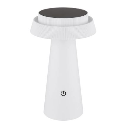 Globo - LED Prigušiva solarna dodirna lampa LED/4W/3,7W IP54 bijela