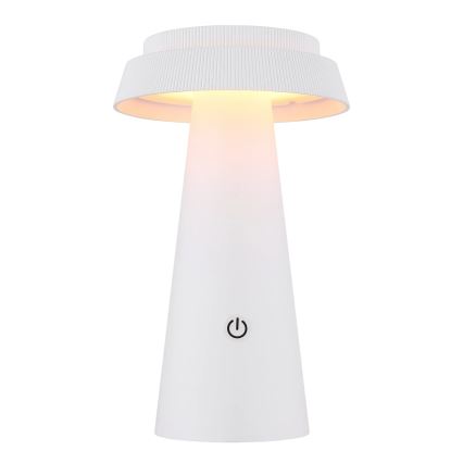 Globo - LED Prigušiva solarna dodirna lampa LED/4W/3,7W IP54 bijela