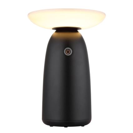 Globo - LED Prigušiva solarna dodirna lampa LED/10W/3,7V IP54 crna