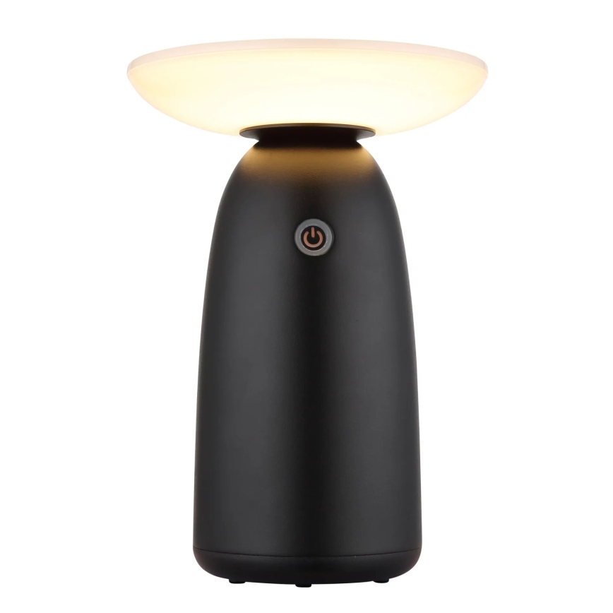 Globo - LED Prigušiva solarna dodirna lampa LED/10W/3,7V IP54 crna