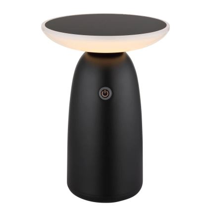 Globo - LED Prigušiva solarna dodirna lampa LED/10W/3,7V IP54 crna