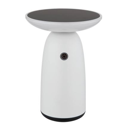 Globo - LED Prigušiva solarna dodirna lampa LED/10W/230V IP54 bijela