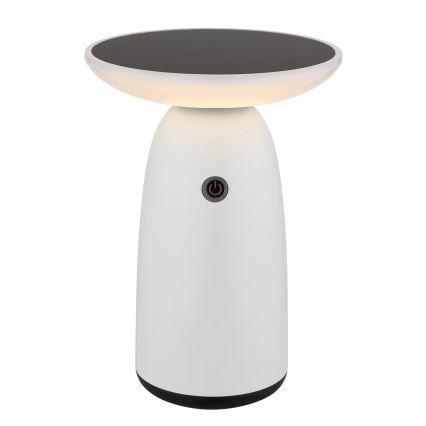 Globo - LED Prigušiva solarna dodirna lampa LED/10W/230V IP54 bijela
