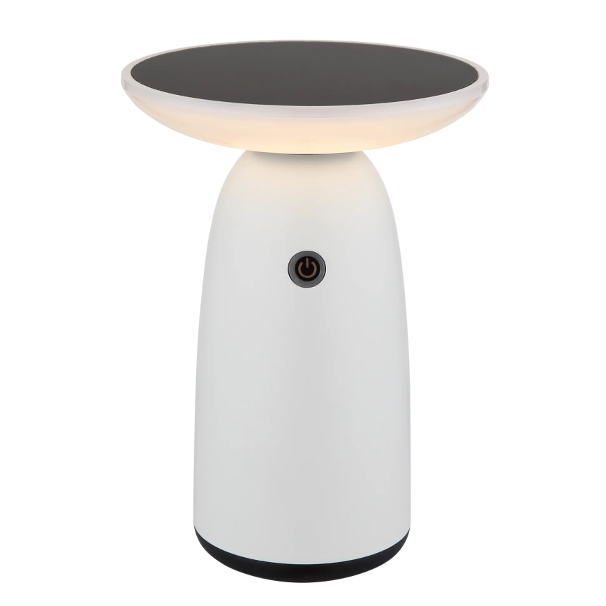 Globo - LED solarna dodirna lampa s mogućnošću prigušivanja LED/10W/230V IP54 bijela