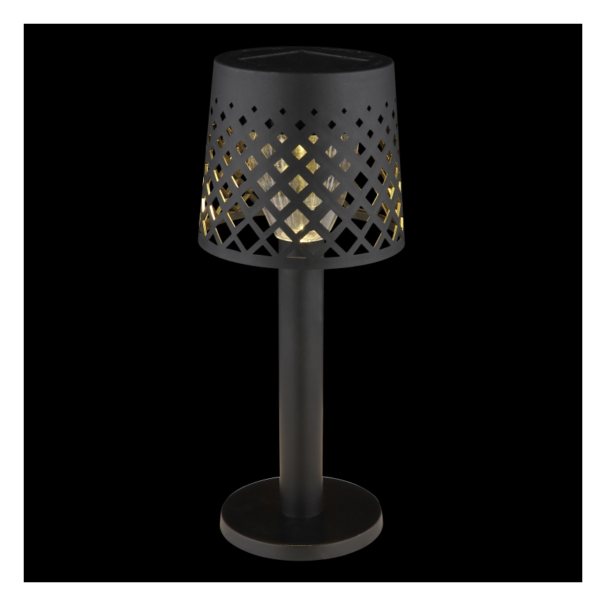 Globo - LED Solarna svjetiljka LED/0,06W/3,2V 3000K IP44 crna