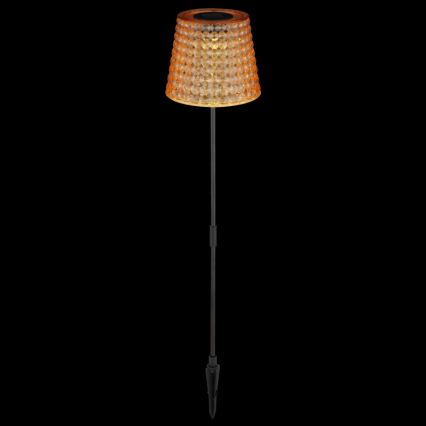 Globo - SET 2x LED Solarna svjetiljka LED/0,06W/3V IP44 40 mAh narančasta