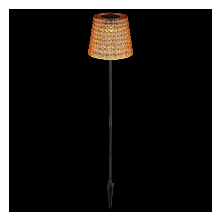 Globo - SET 2x LED Solarna svjetiljka LED/0,06W/3V IP44 40 mAh narančasta