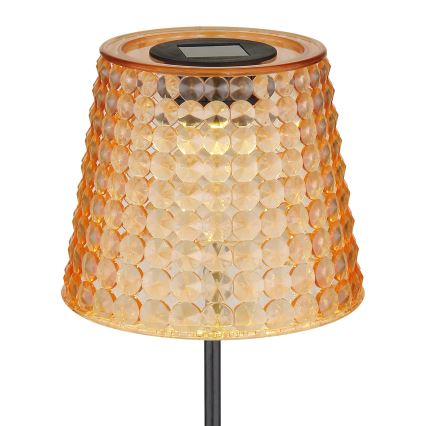 Globo - SET 2x LED Solarna svjetiljka LED/0,06W/3V IP44 40 mAh narančasta