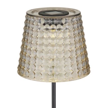 Globo - SET 2x LED Solarna svjetiljka LED/0,06W/3V IP44 siva