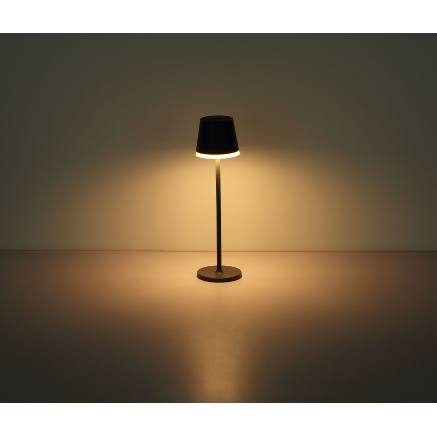 Globo - LED Solarna svjetiljka LED/0,6W/3V 3000K IP44 1200 mAh antracit