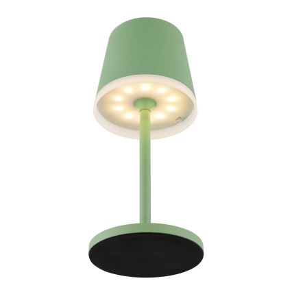 Globo - LED Solarna svjetiljka LED/0,06W/3V 3000K IP44 zelena