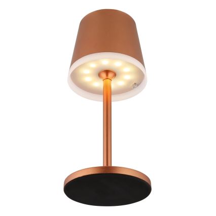 Globo - LED Solarna svjetiljka LED/0,6W/3V 3000K IP44 bakrena