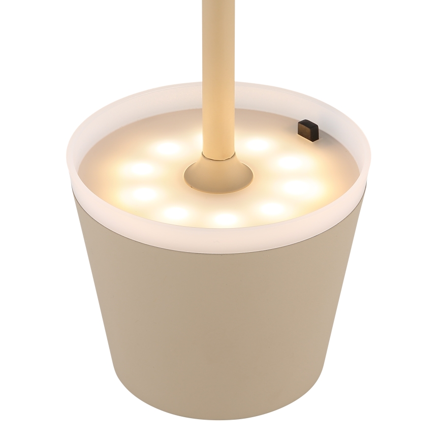 Globo - LED Solarna svjetiljka LED/0,6W/3V 3000K IP44 1200 mAh bež