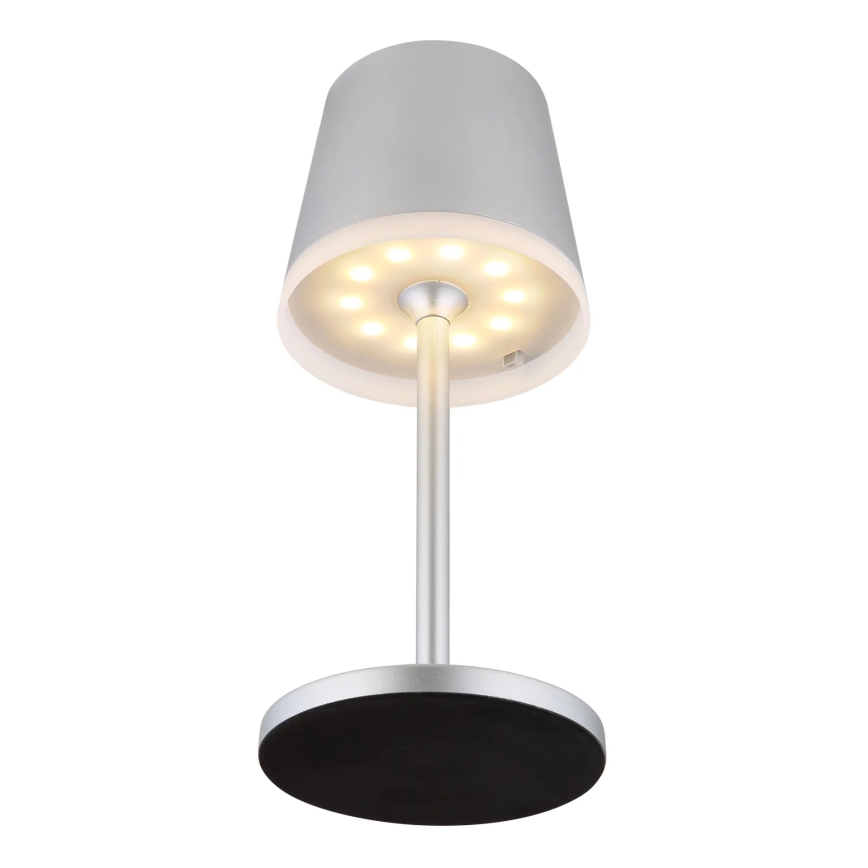 Globo - LED Solarna svjetiljka LED/0,6W/3V 3000K IP44 mat krom