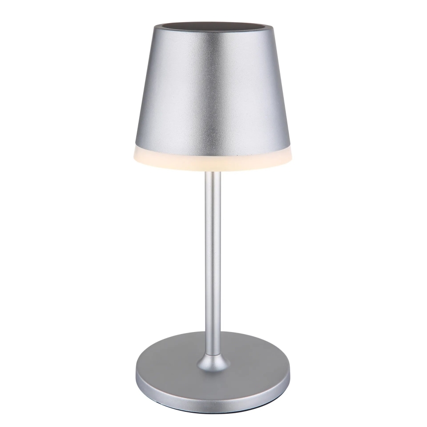 Globo - LED Solarna svjetiljka LED/0,6W/3V 3000K IP44 mat krom