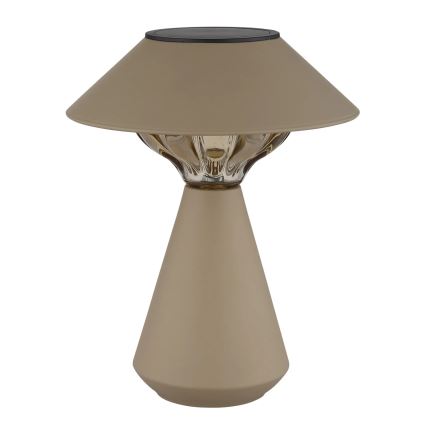 Globo - LED Solarna lampa 10xLED/0,06W/1,2V IP44 smeđa