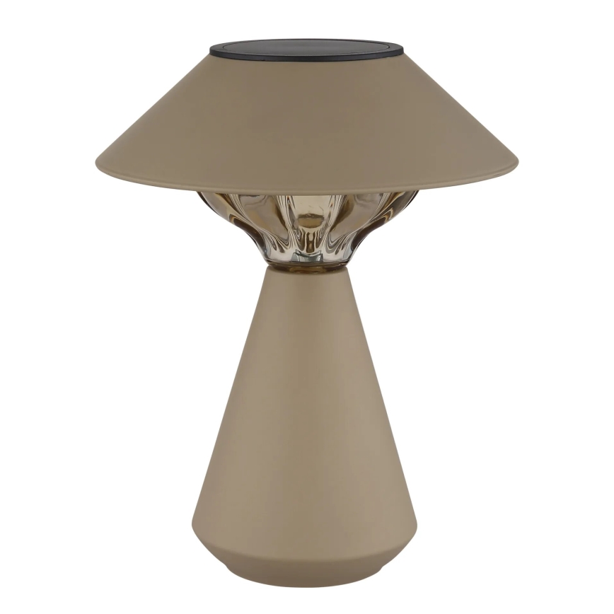 Globo - LED Solarna lampa 10xLED/0,06W/1,2V IP44 smeđa