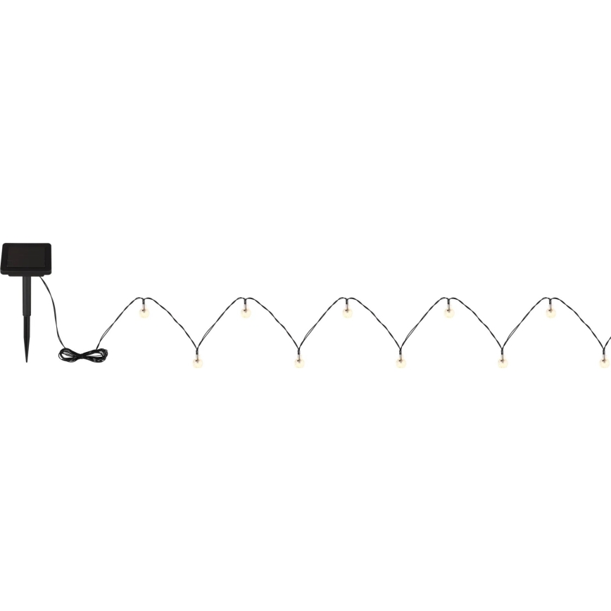 Globo - LED Solarni lanac 20xLED/0,06W/3,2V 285 cm IP44 600 mAh