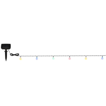 Globo - LED solarni niz 20xLED/1,2V IP44 300 mAh 5,8 m