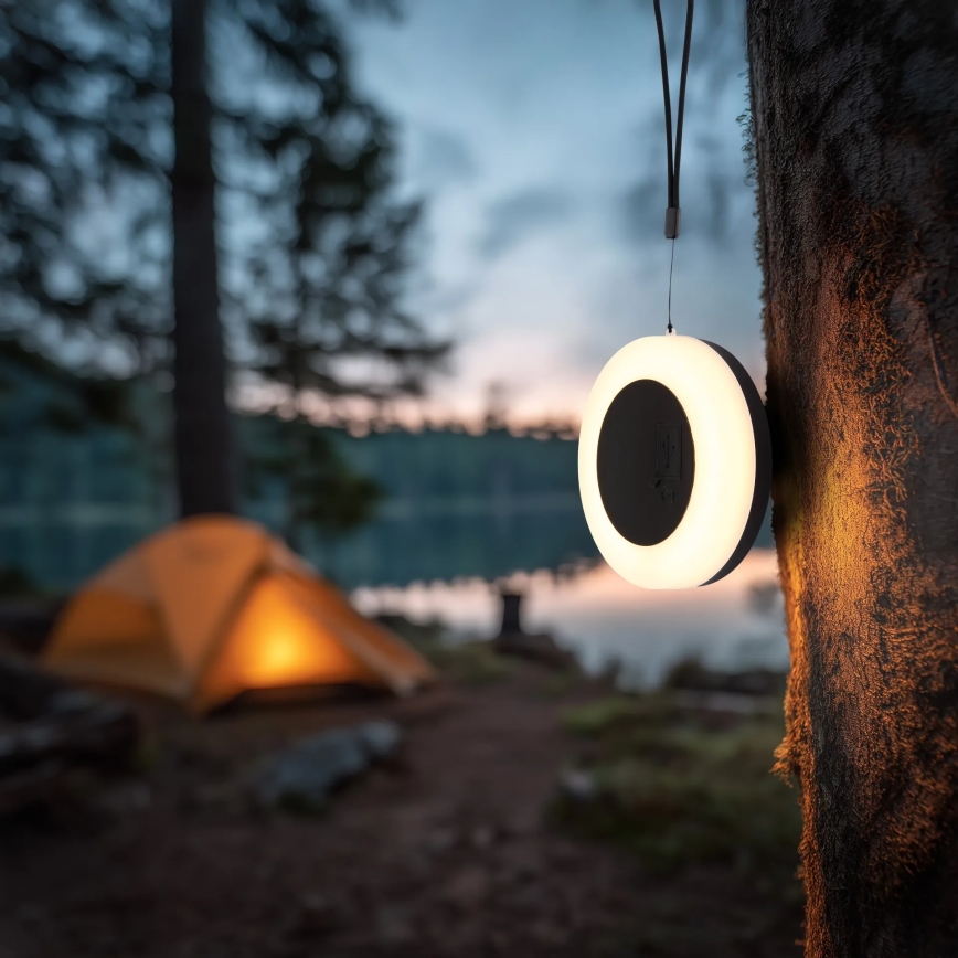 Globo - LED Prijenosna solarna svjetiljka LED/3W/3,7V IP54 2200 mAh