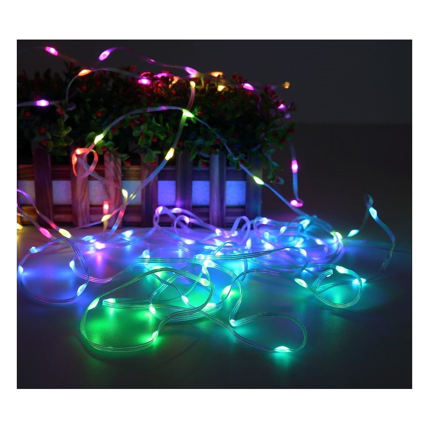 Globo - LED RGB traka 50xLED/0,06W/5V 5 m 27 funkcija
