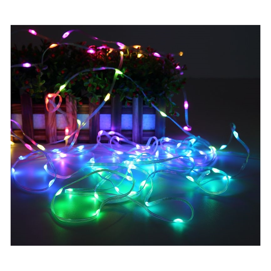 Globo - LED RGB traka 100xLED/0,06W/5V 10 m 27 funkcija