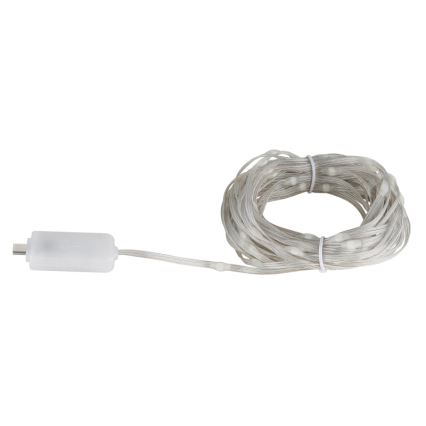 Globo - LED RGB traka 100xLED/0,06W/5V 10 m 27 funkcija
