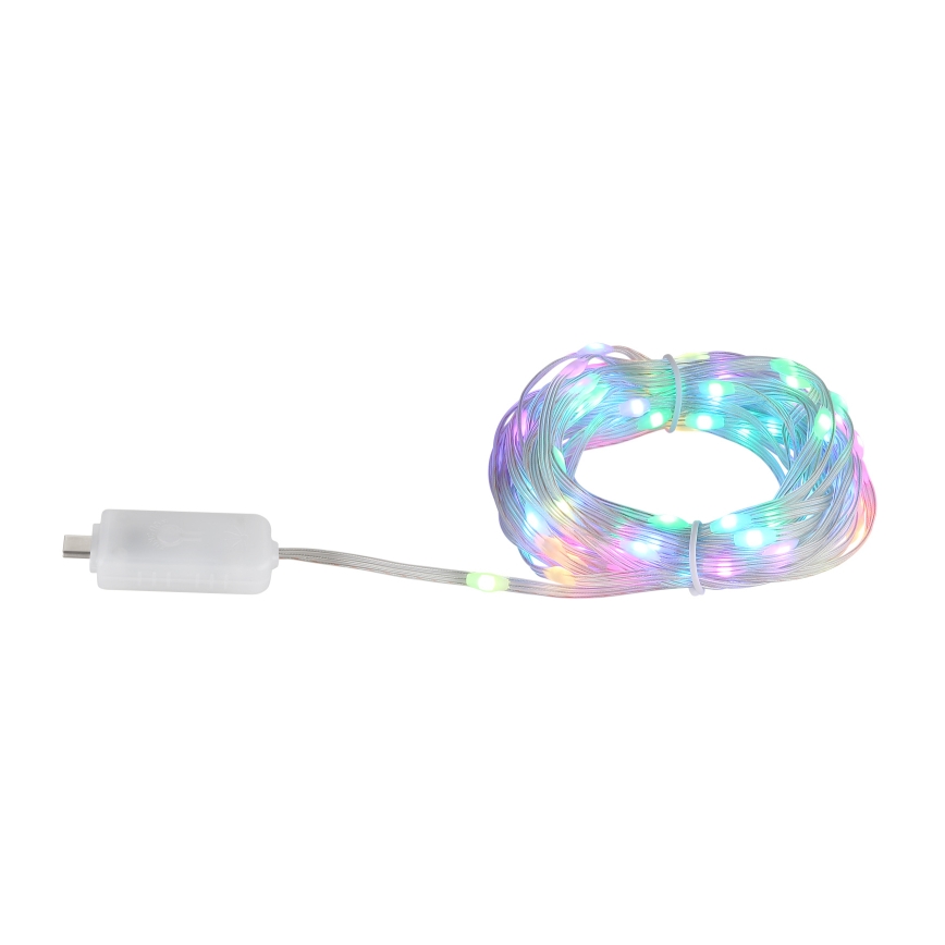 Globo - LED RGB traka 100xLED/0,06W/5V 10 m 27 funkcija