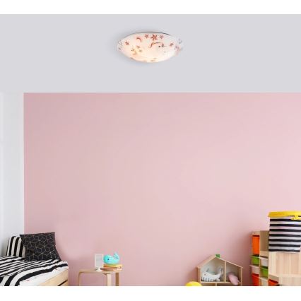 Globo - Stropna svjetiljka 2xE27ILLUS/60W/230V promjer 40 cm
