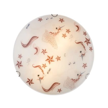 Globo - Stropna svjetiljka 2xE27ILLUS/60W/230V promjer 40 cm