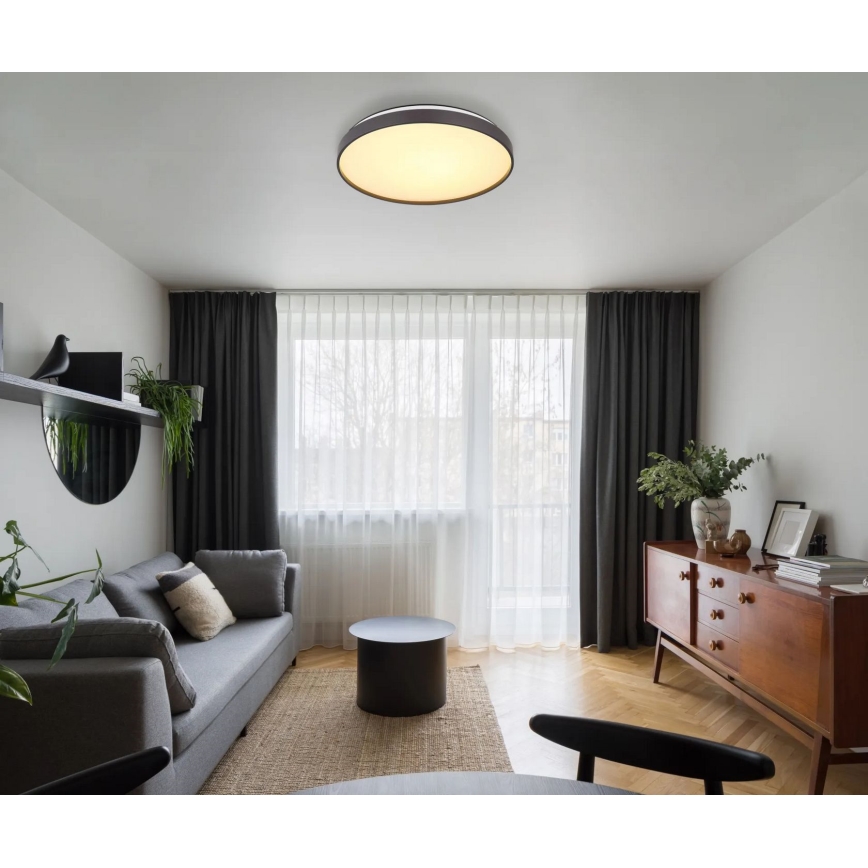 Globo - LED Stropna svjetiljka LED/24W/230V pr. 48 cm antracit