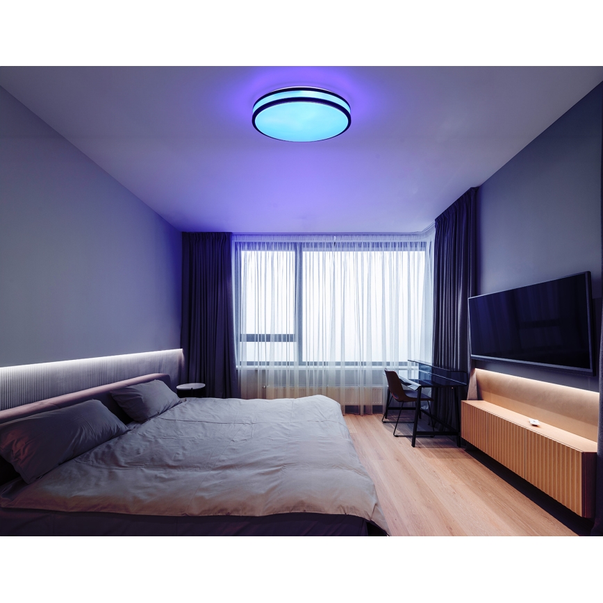 Globo - LED RGBW Prigušiva stropna svjetiljka LED/18W/230V 2700-6000K + daljinski upravljač