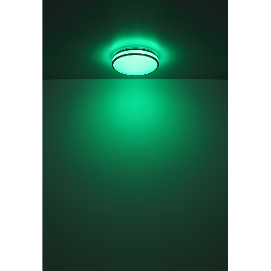 Globo - LED RGBW Prigušiva stropna svjetiljka LED/18W/230V 2700-6000K + daljinski upravljač