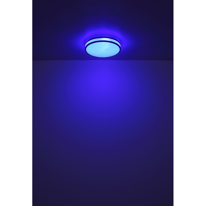 Globo - LED RGBW Prigušiva stropna svjetiljka LED/18W/230V 2700-6000K + daljinski upravljač