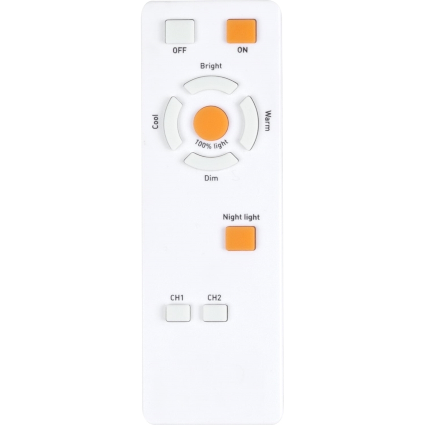 Globo - LED Prigušiva stropna svjetiljka LED/30W/230V 3000-6500K + daljinski upravljač