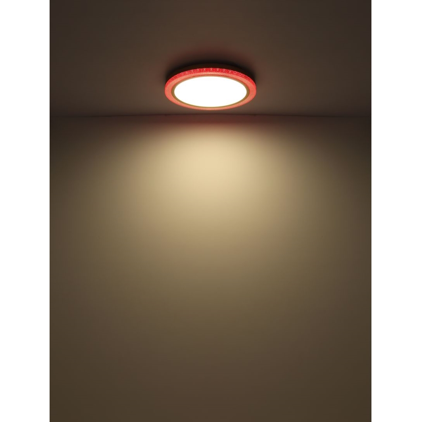 Globo - LED RGBW Prigušiva stropna svjetiljka LED/20W/230V 2700-6500K + daljinski upravljač