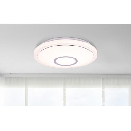 Globo - LED RGBW Prigušiva stropna svjetiljka LED/16W/230V 2700-6500K WiFi Tuya + daljinski upravljač