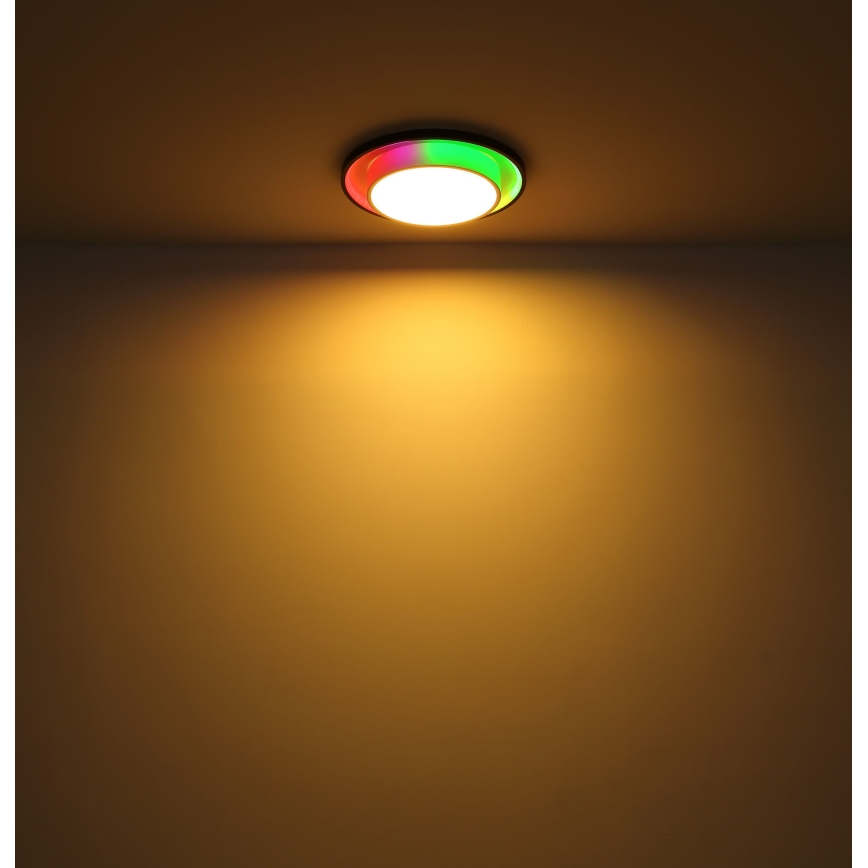 Globo - LED RGBW Prigušiva stropna svjetiljka LED/21W/230V 2700-6500K+ daljinski upravljač