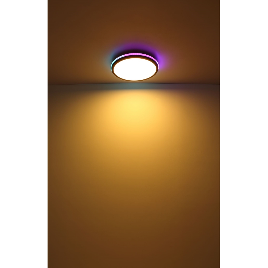 Globo - LED RGBW Prigušiva stropna svjetiljka LED/40W/230V 2700-6500K + daljinski upravljač